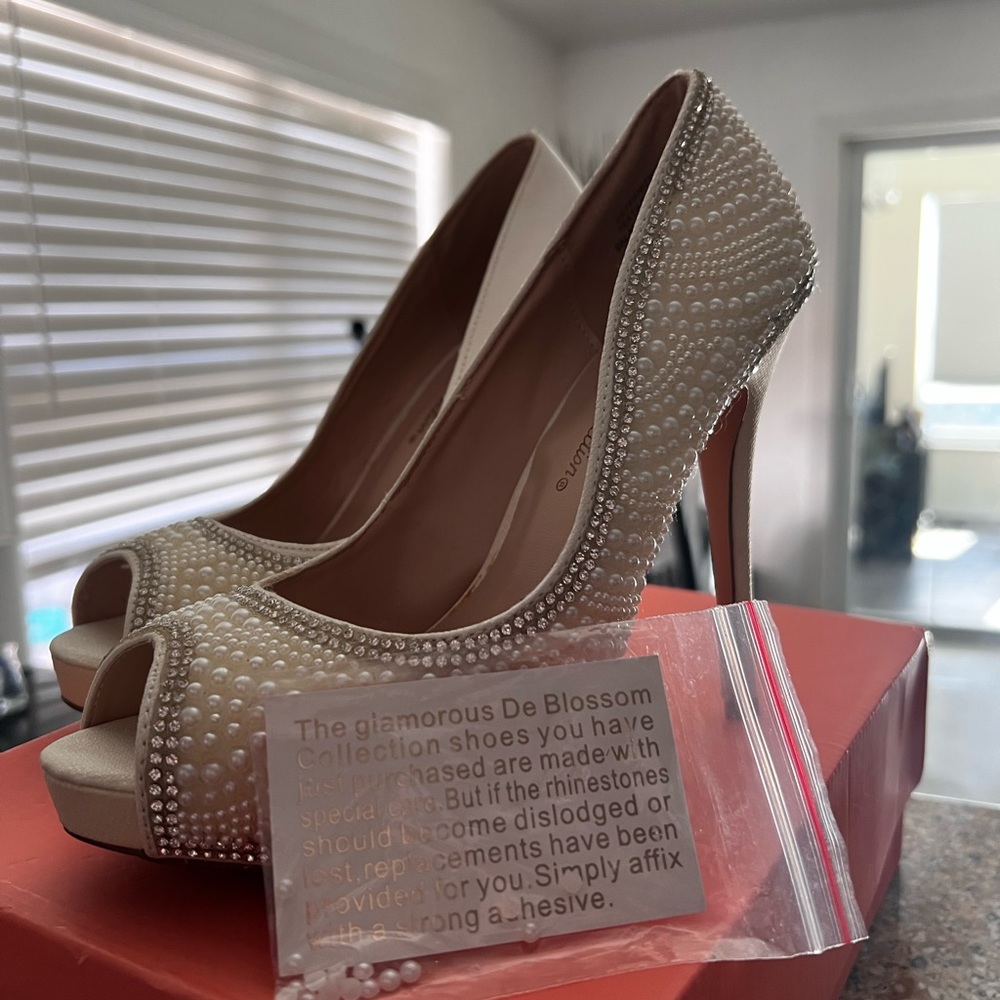 Wedding shoes in a perfect conditions